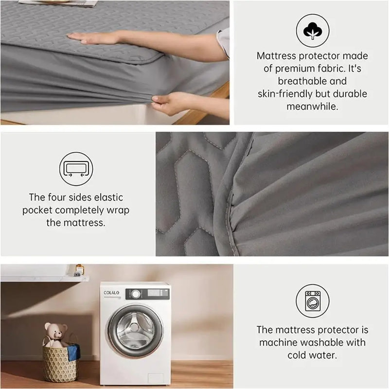 protège-matelas imperméable épais doux et durable