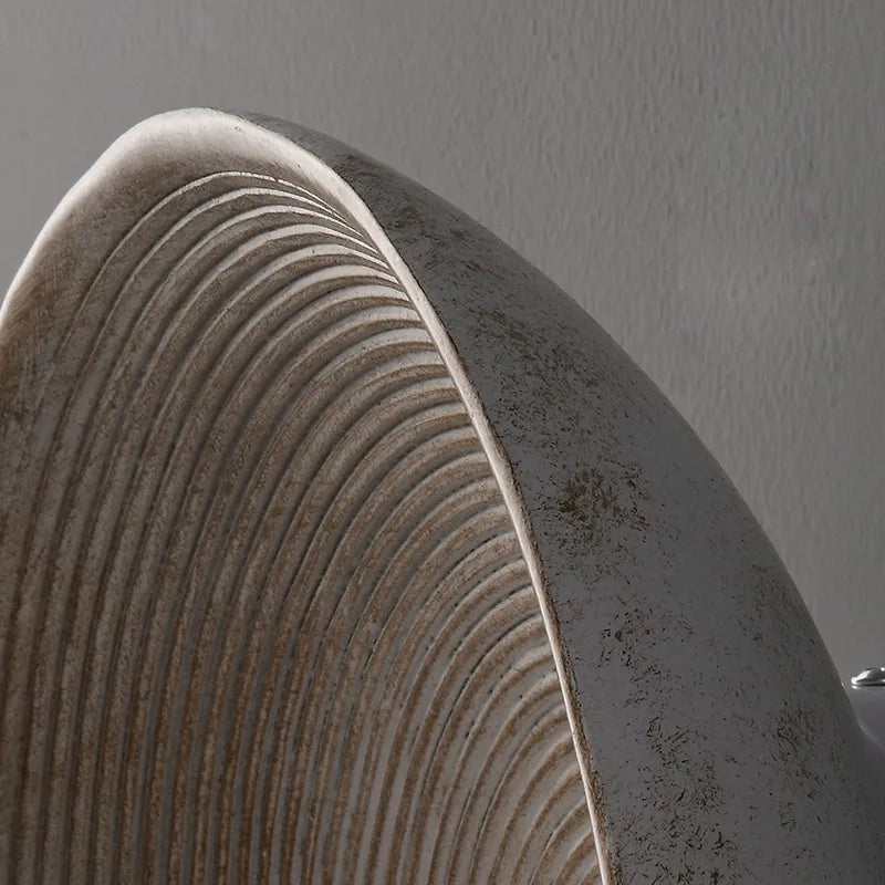 Wabi sabi applique ronde rétro Loft salon chambre chevet appliques décoration de la maison verre résine couloir allée appliques murales