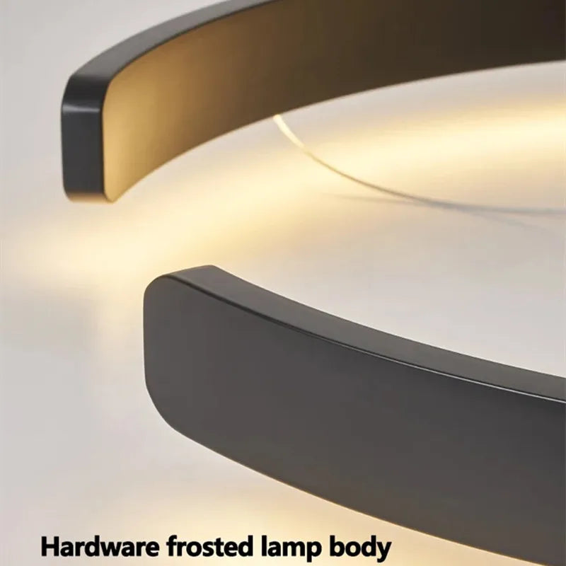 lampes led simplifiées suspendues pour décoration d'intérieur