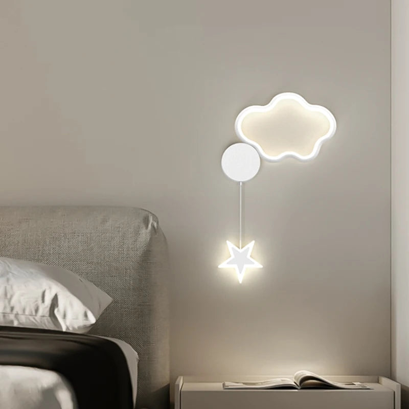 applique murale luminaire deco nuage