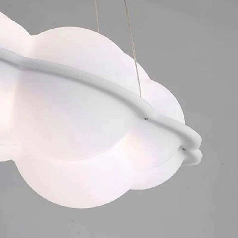 suspension nuvola nordique nuages led décoration design italien