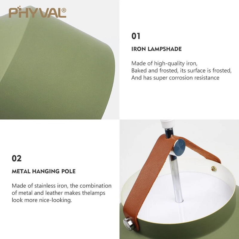 Suspension LED nordique avec hanse