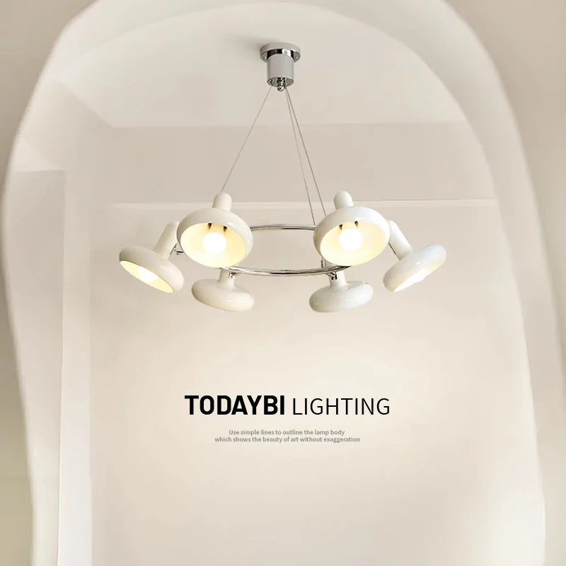 lustre bauhaus led suspendu pour table à manger