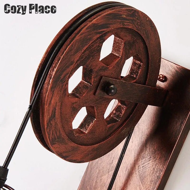 Applique murale Vintage LED industrielle étanche