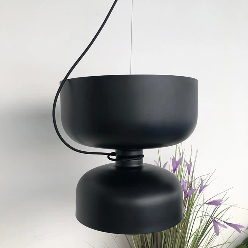 lustre moderne en métal pour avec fil réglable