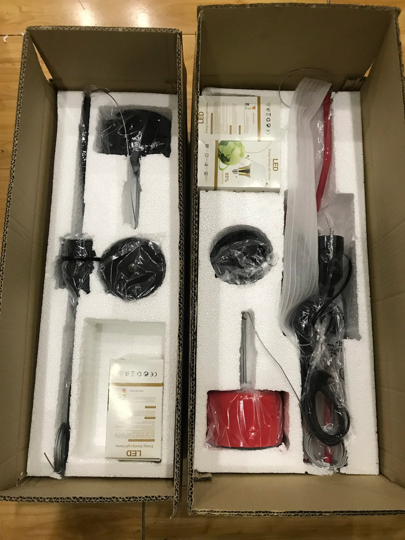 Suspension à plusieurs lampes LEDS