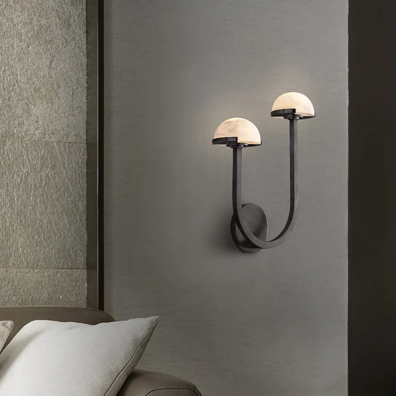 applique murale en marbre naturel au style nordique américain