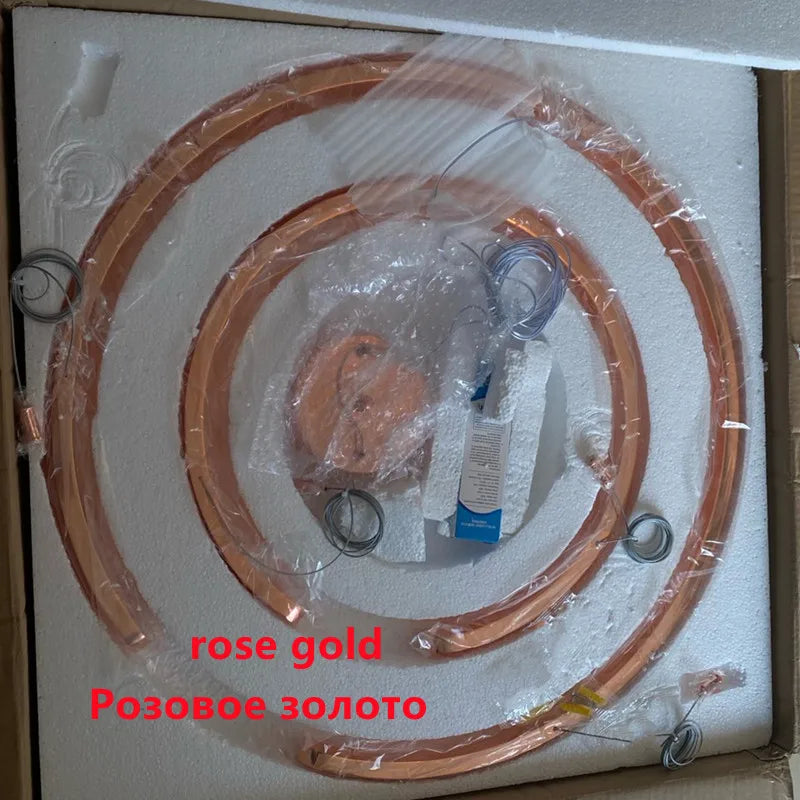 Anneau nordique suspension LED lampe réglable pour salle à manger salon Table centrale cuisine lustre décor à la maison lustres luminaire