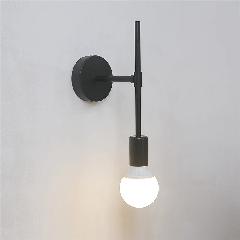 applique murale circulaires en fer et verre led personnalisables