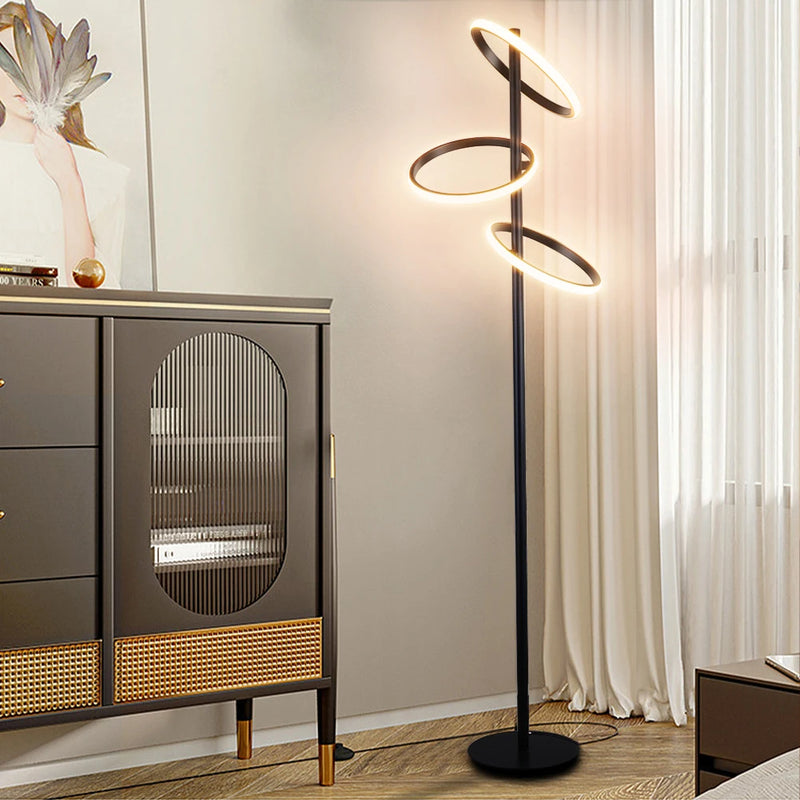 Lampadaire led moderne interrupteur tactile variable