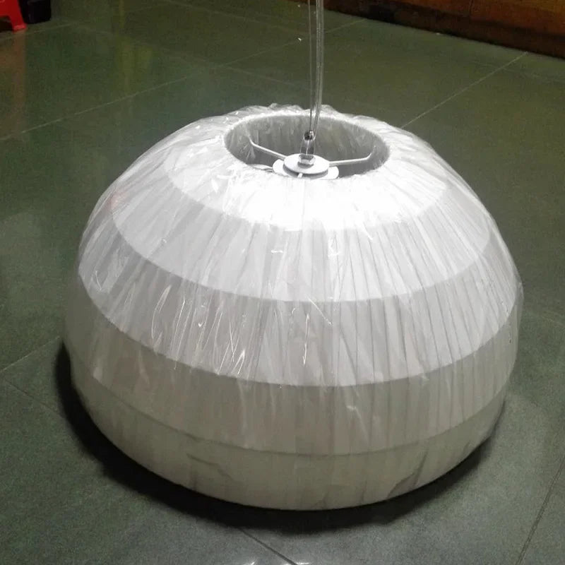 lustre led en tissu pour restaurant café et bar