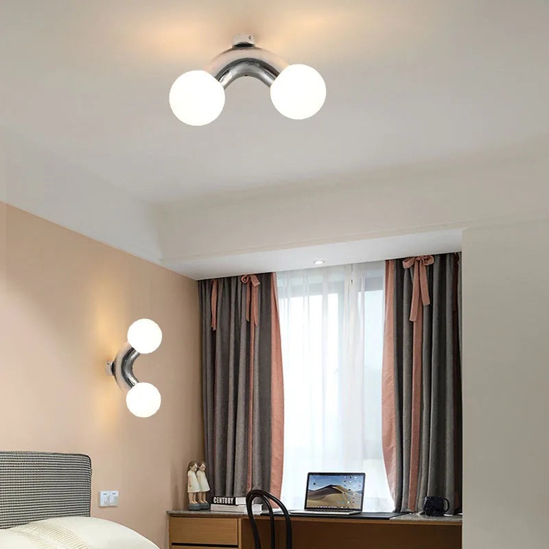 lustre minimaliste rétro créatif style grape pour intérieur
