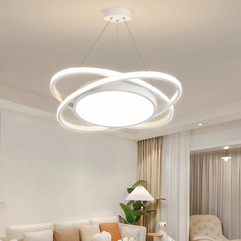 plafonnier led suspendu design moderne pour intérieur décoratif