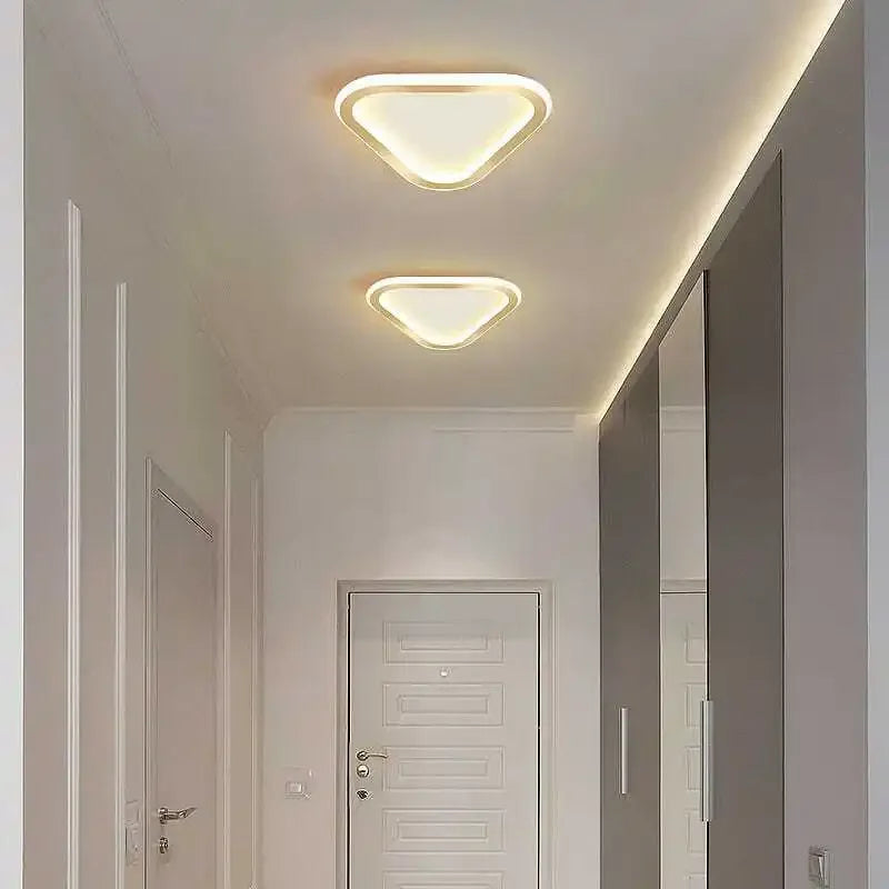 plafonnier moderne doré pour décoration intérieure et luminaires