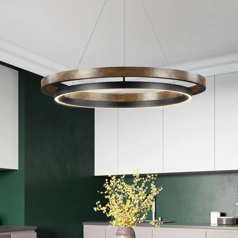 lustre led minimaliste de luxe style nordique moderne