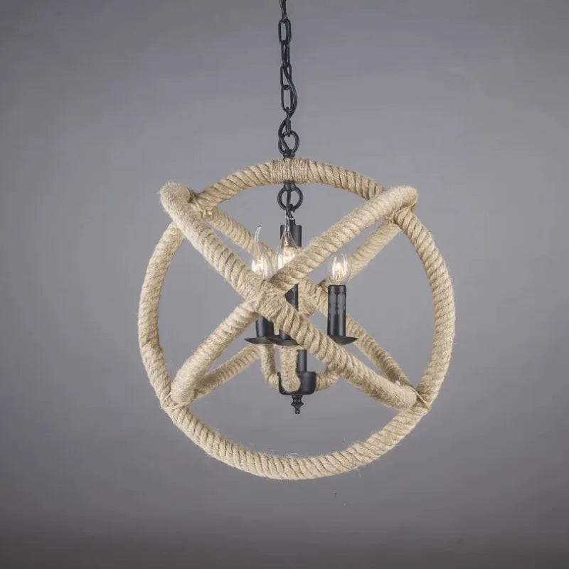Suspension style industriel vintage