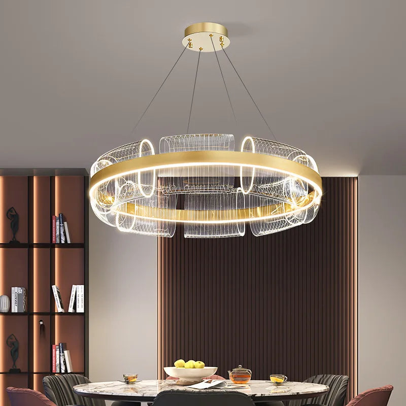 plafonnier led suspendu design moderne luminaire décoratif 	 2023