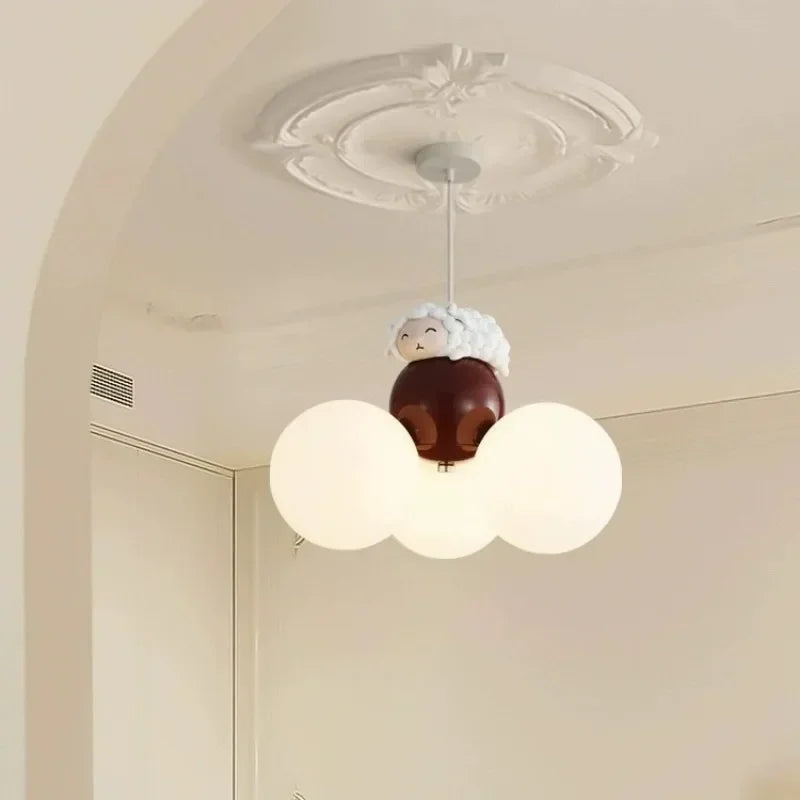 lustre créatif dessin animé ours ballon pour enfants