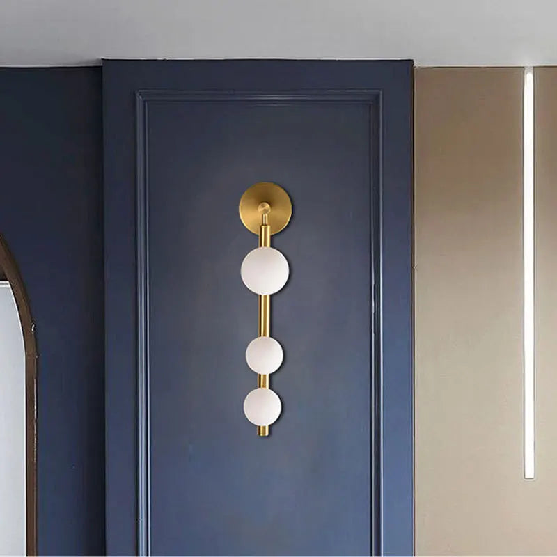 applique murale en métal pour