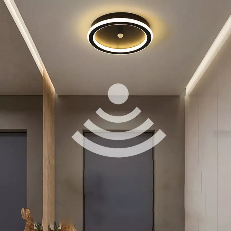 Plafonnier LED avec détecteur de mouvement PIR humain