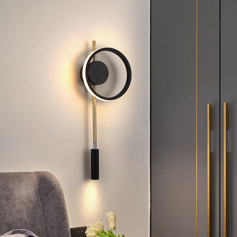 applique murale led moderne pour décoration intérieure