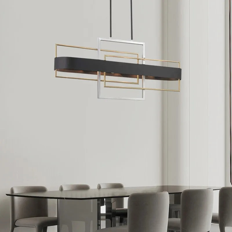 lustre d'art nordique pour bar restaurant et salon de beauté