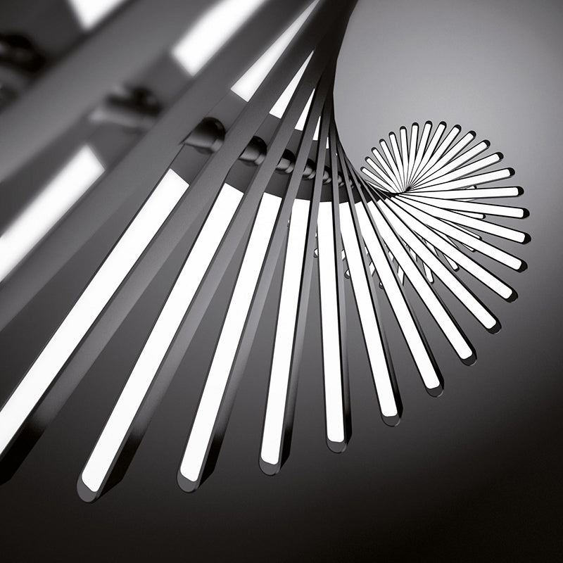 Lustre design LED en baguette lumineuse Bilbao