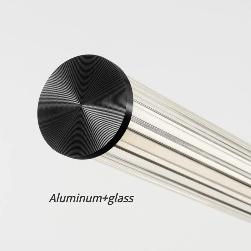 plafonnier moderne en verre pour bar et restaurant minimaliste
