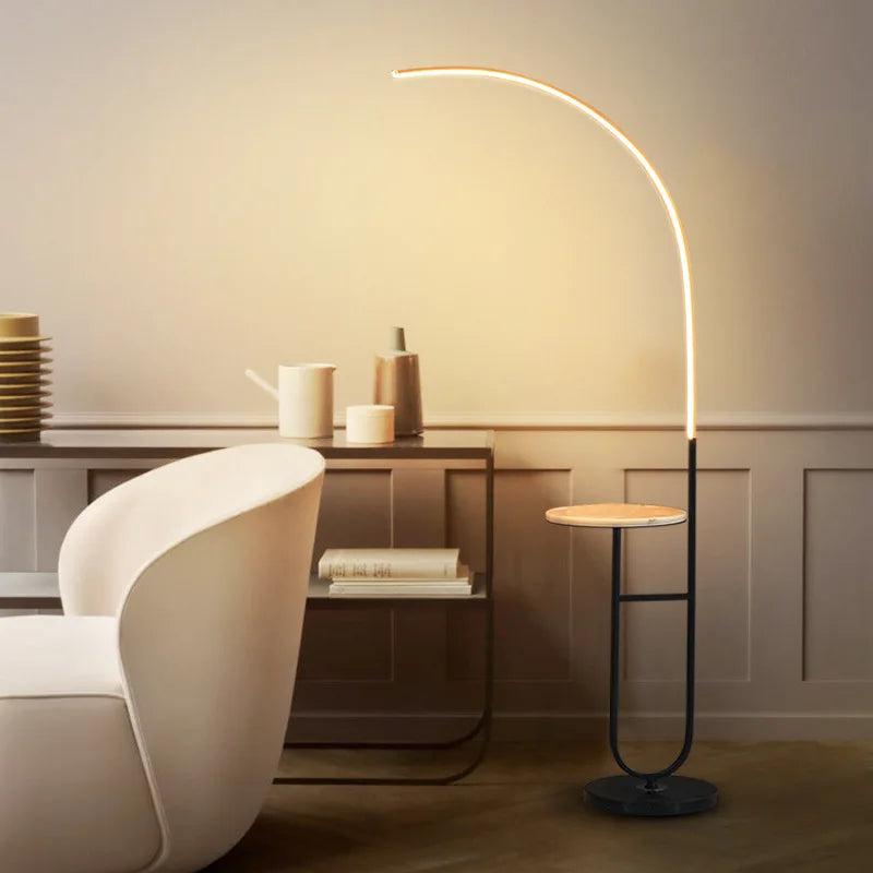 lampadaire led design moderne minimaliste