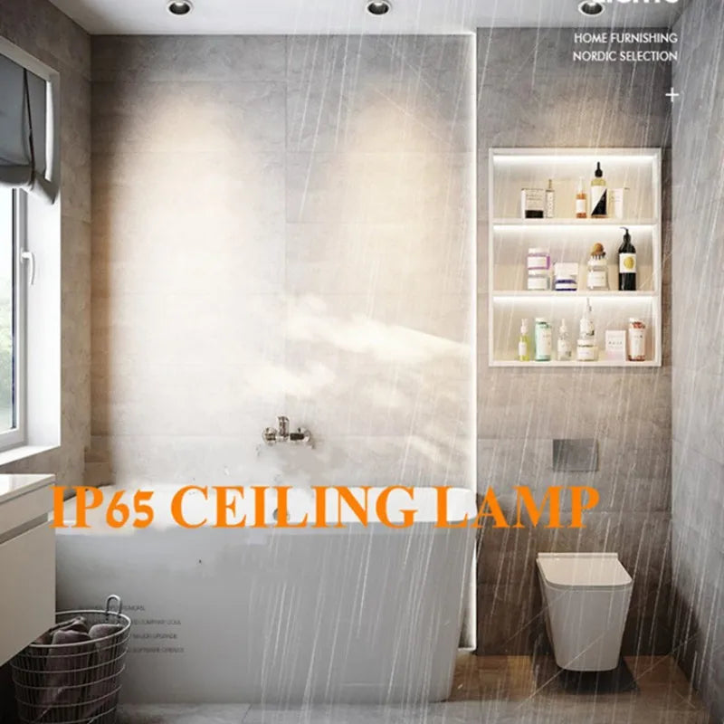 Spot led étanche encastré