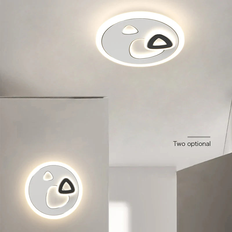 allée nordique led lumières de luxe personnalité créative