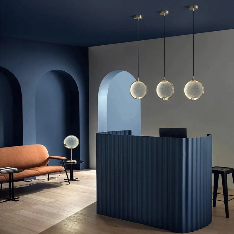 lampes suspendues led style nordique luminaire décoratif intérieur