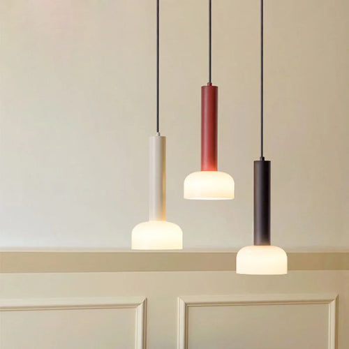 suspension italienne minimaliste design multicolore pour bar et salon