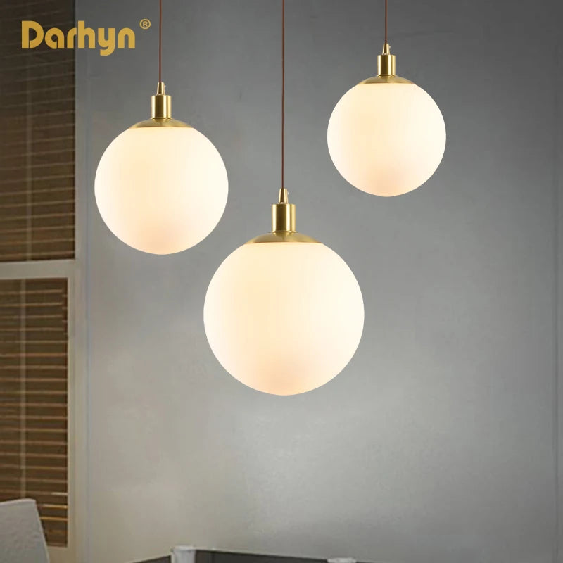 Suspension en verre nordique