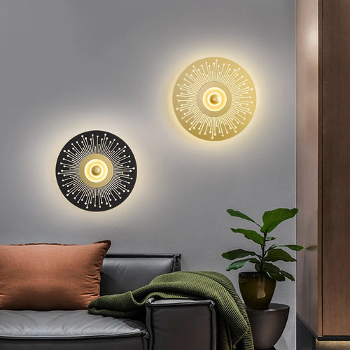 Applique murale créatives nordiques salon fond décoration murale lumière porche couloir escaliers maison déco chambre lampe de chevet