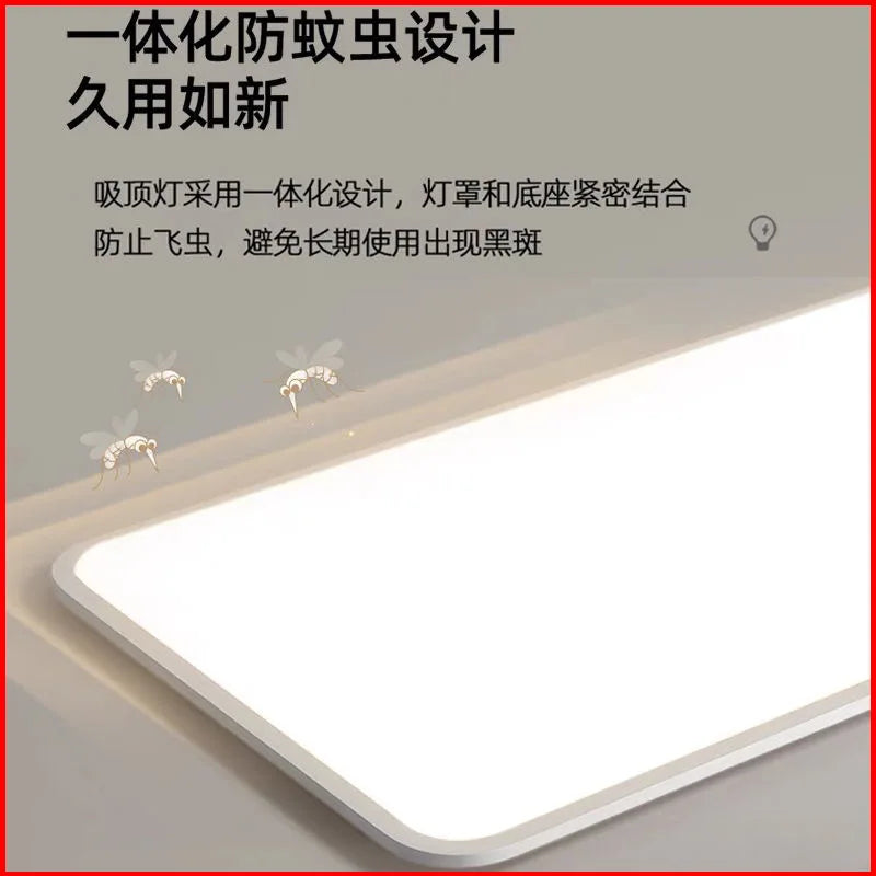 plafonnier led ultra-mince moderne et minimaliste nordique