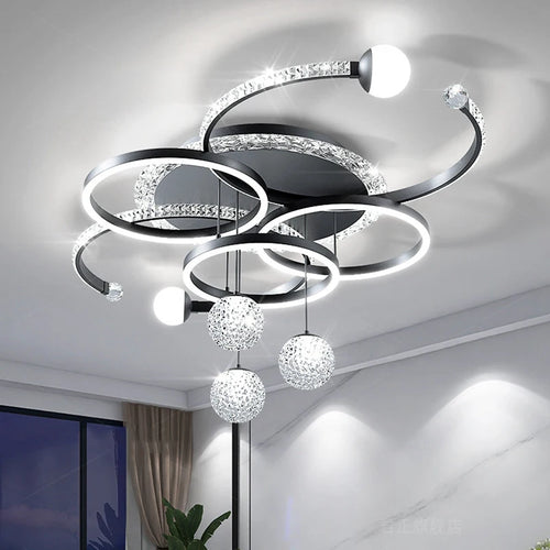 lustre moderne intelligent led décoratif