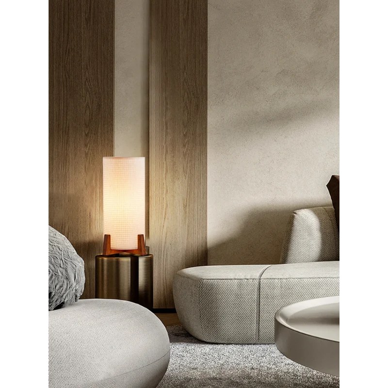 lampadaire style wabi-sabi japonais rétro design créatif