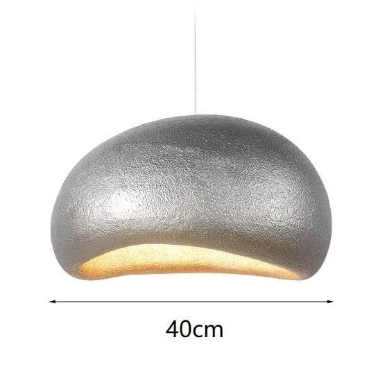 Suspension design avec abat-jour incurvé Akane