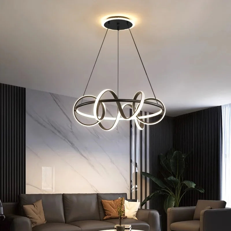 lustre nordique pour éclairage intérieur lampes suspendues