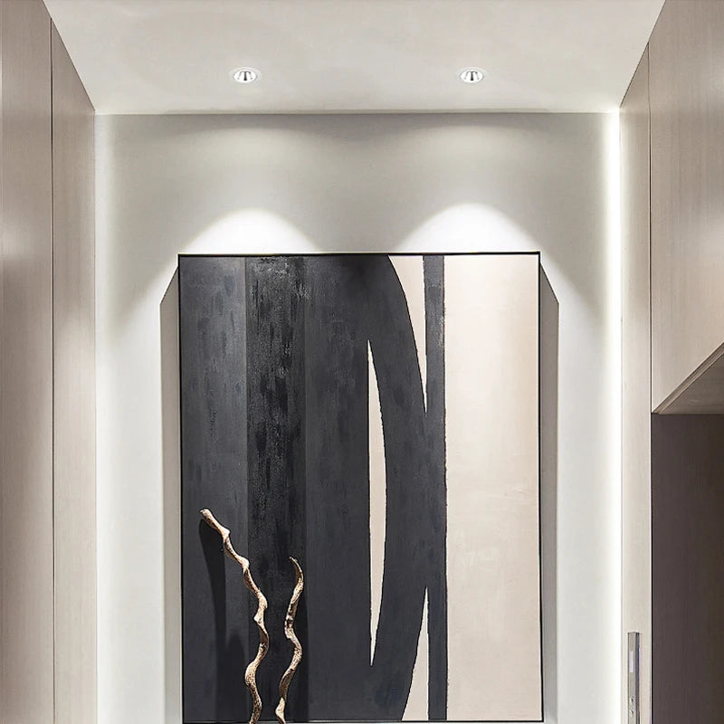 Spot LED à intensité variable 7W 9W spots 12W 15W AC90V-260V 5W 18W 24W COB puce encastré plafonniers pour l'éclairage de la maison