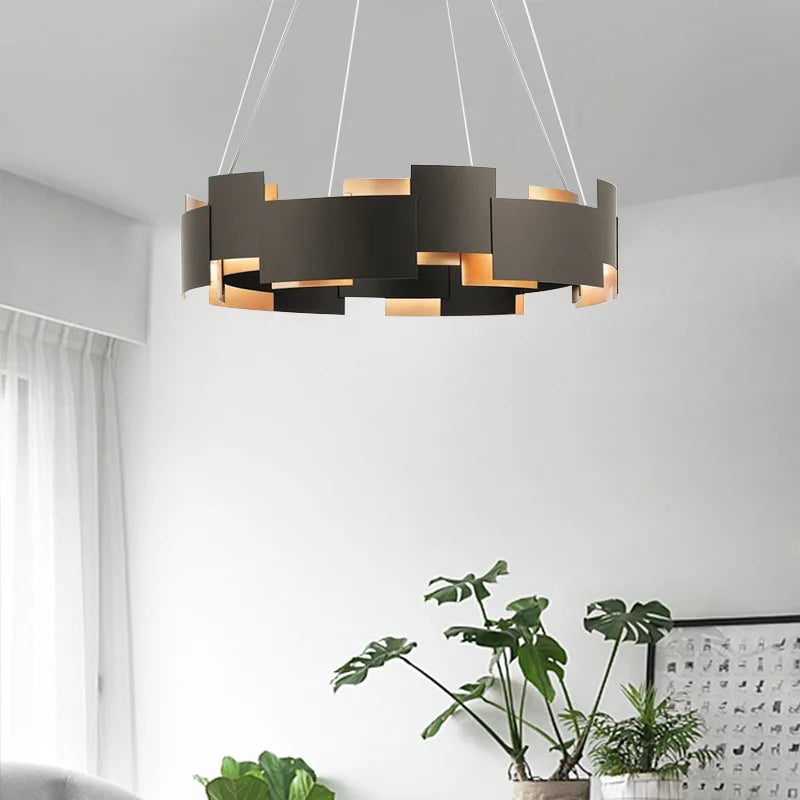 suspension en métal avec cordon d'ampoule réglable