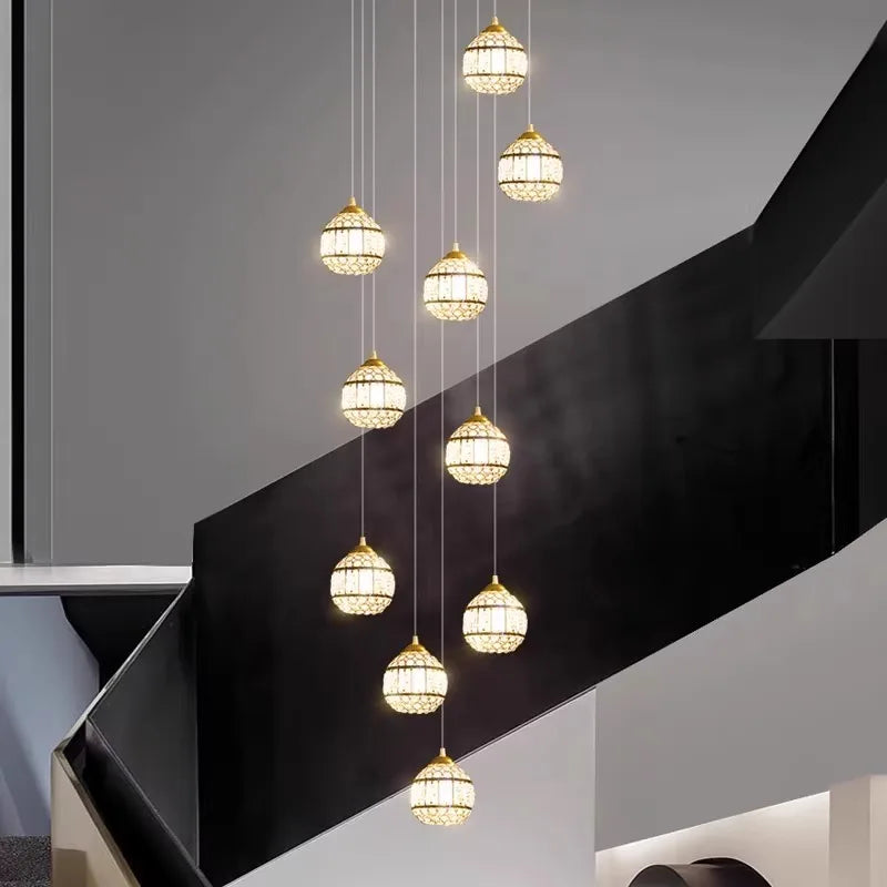 lumière pendante moderne pour éclairage intérieur léger