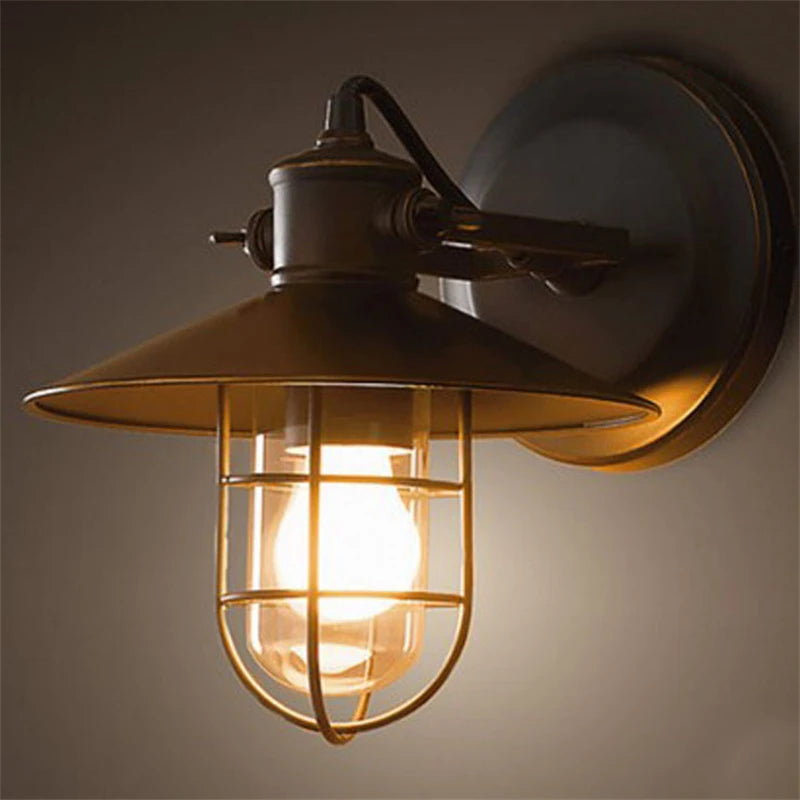 applique murale rétro pour couloir escalier bar restaurant