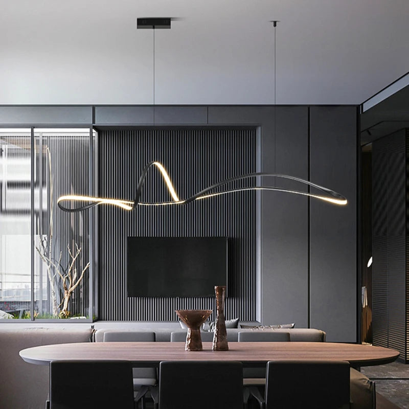 plafonnier led suspendu design nordique minimaliste nouvelle collection 2023