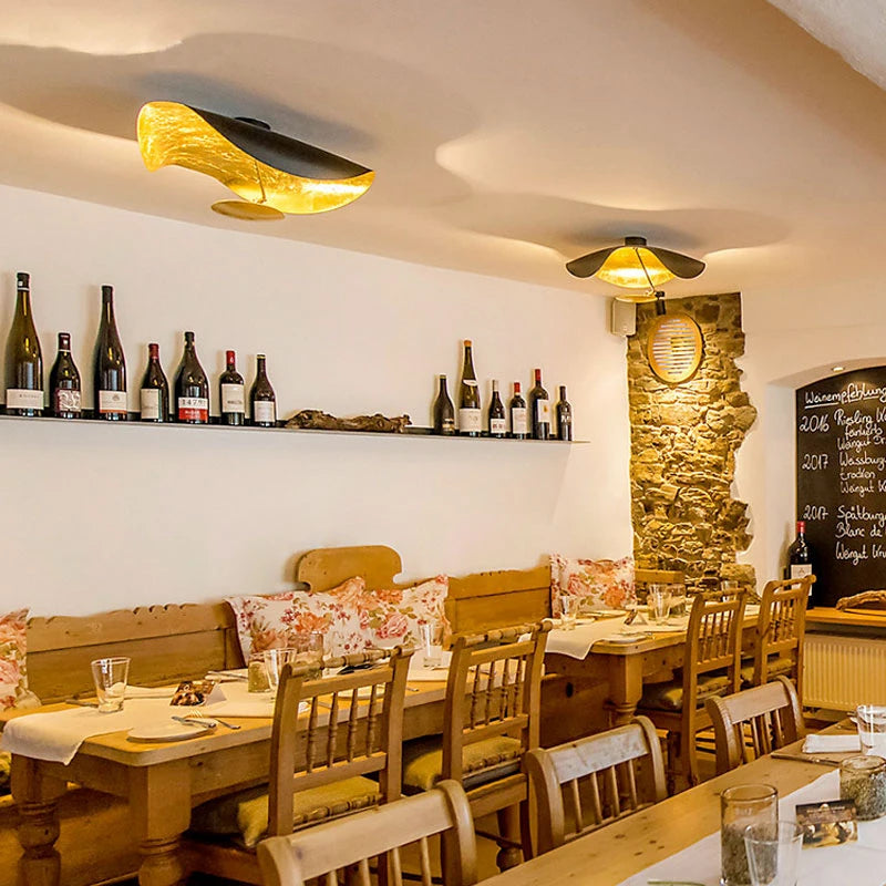 lumières led modernes design rétro industriel soucoupe volante