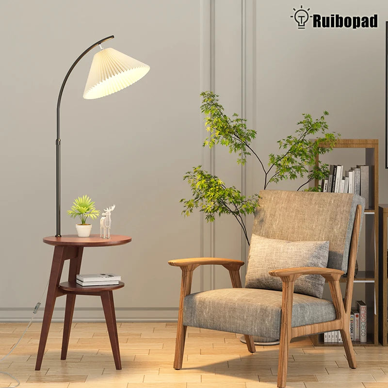 Lampadaires Led en bois