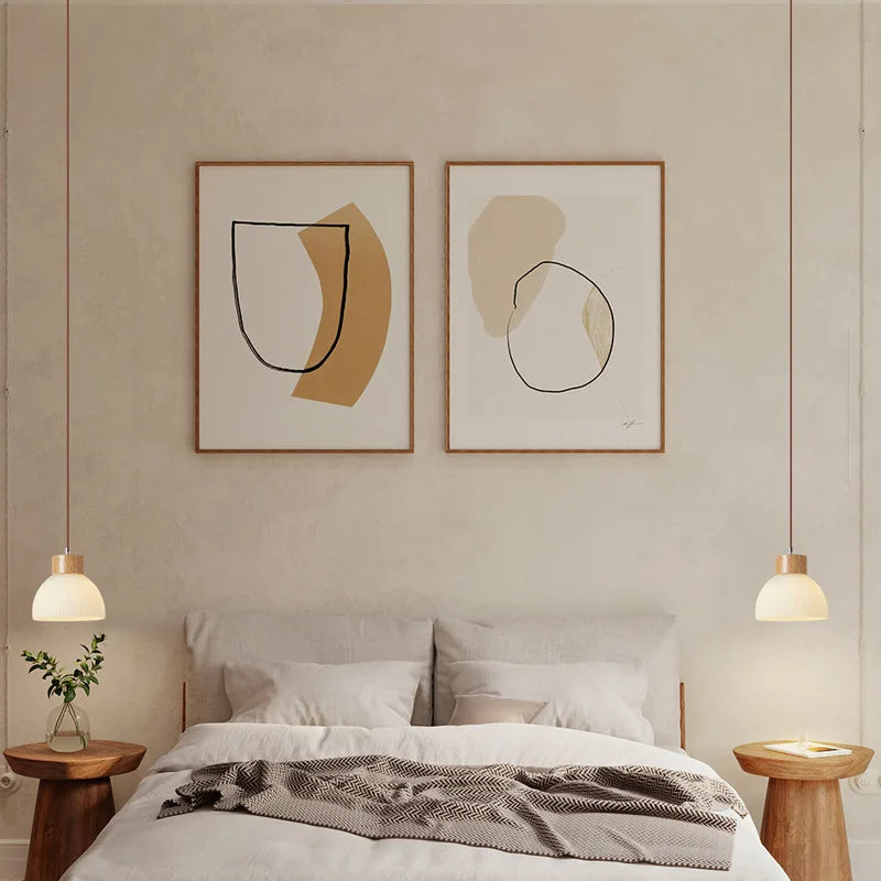 suspension moderne abat-jour en verre pour cuisine îlot