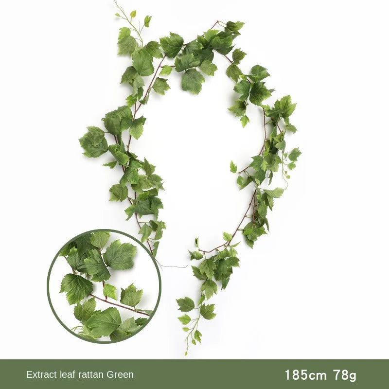 guirlande d eucalyptus artificiel pour décoration et bricolage