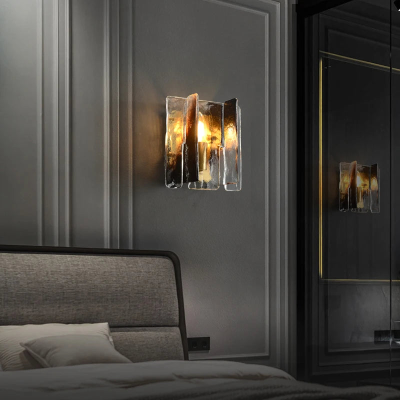 applique murale moderne en laiton style nordique idéale pour intérieur